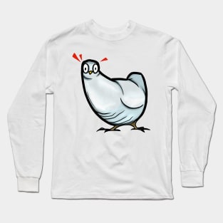 what a pigeon Long Sleeve T-Shirt